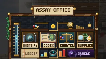 The Assay Office menu